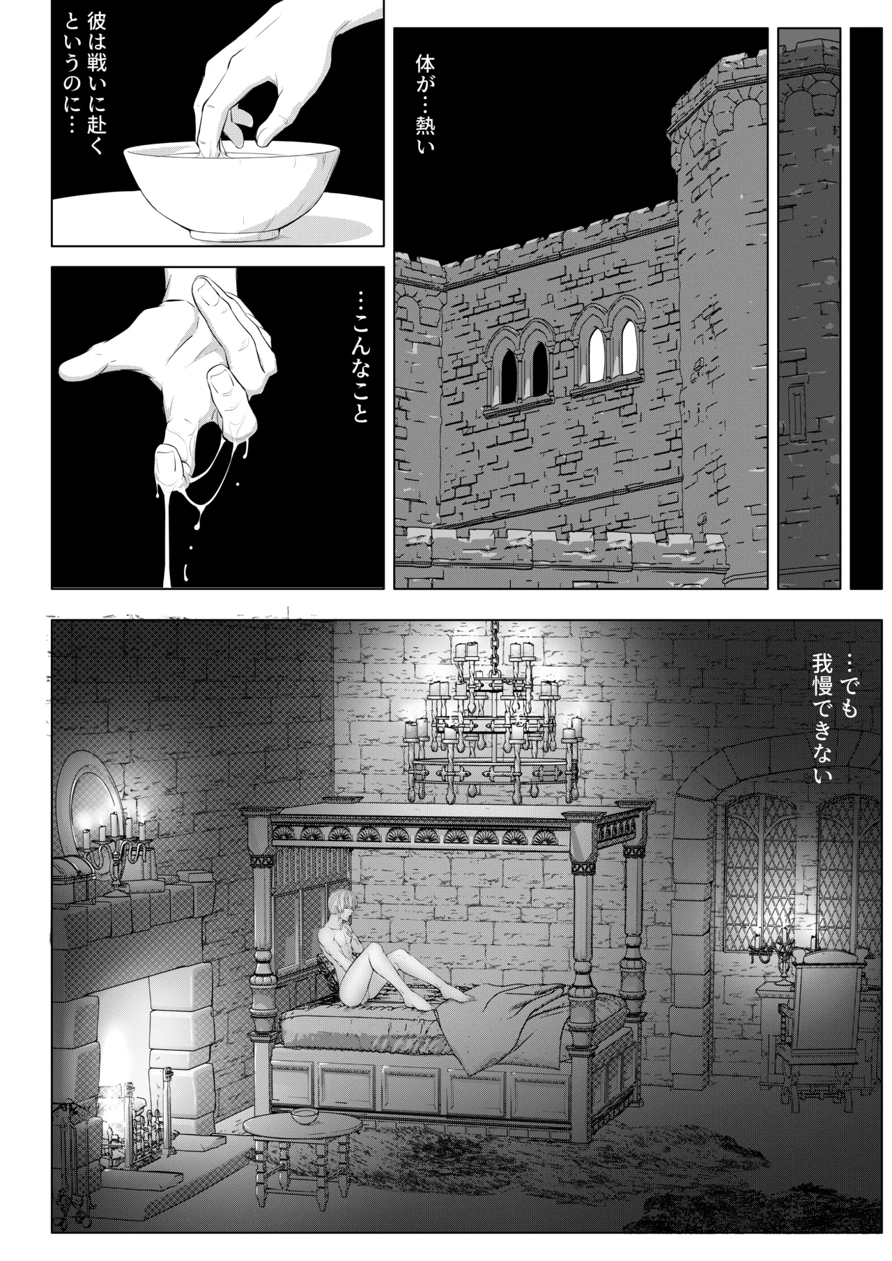 騎士と王子の秘密の夜 - page12