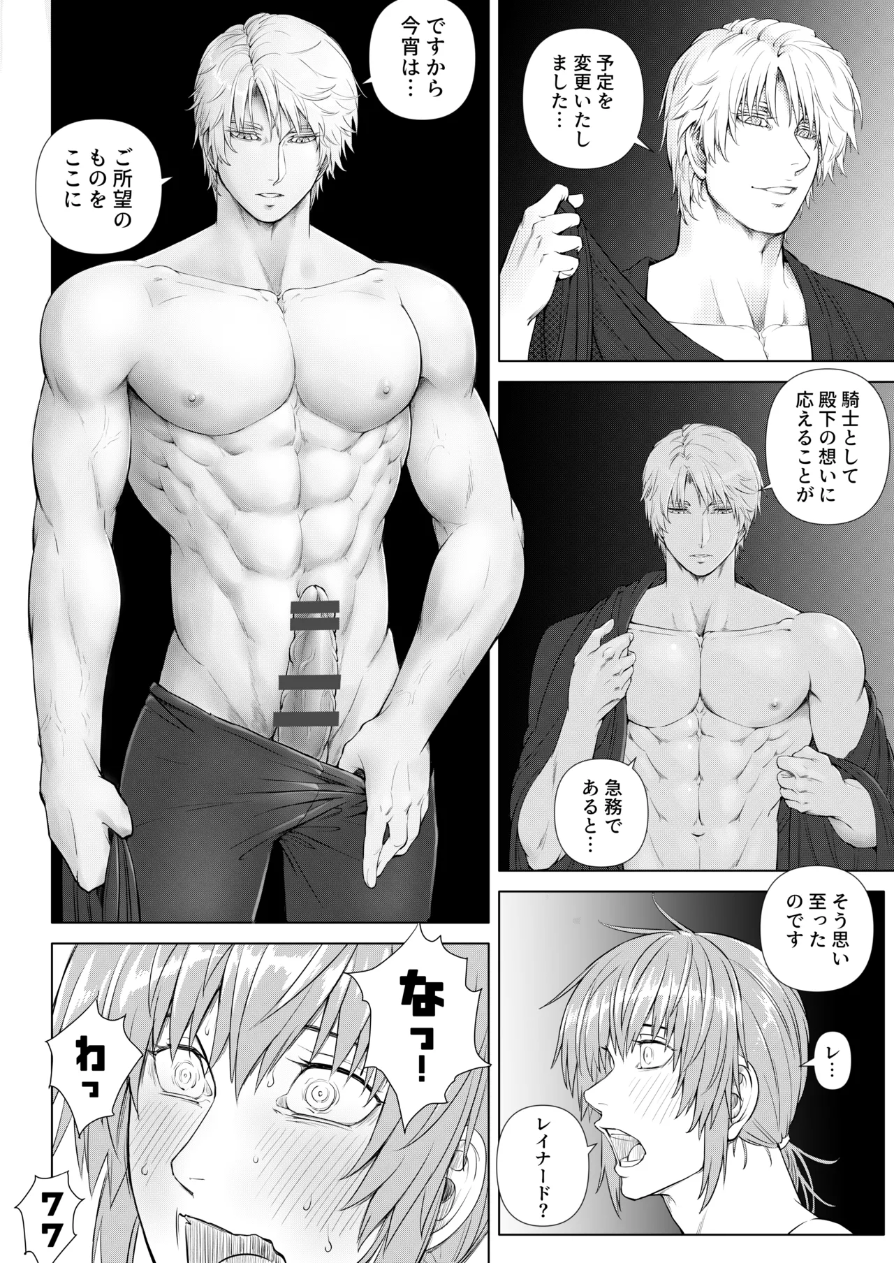 騎士と王子の秘密の夜 - page18