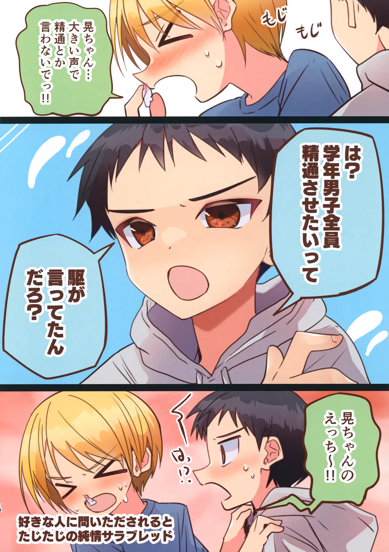 純サラカラー漫画 - page14