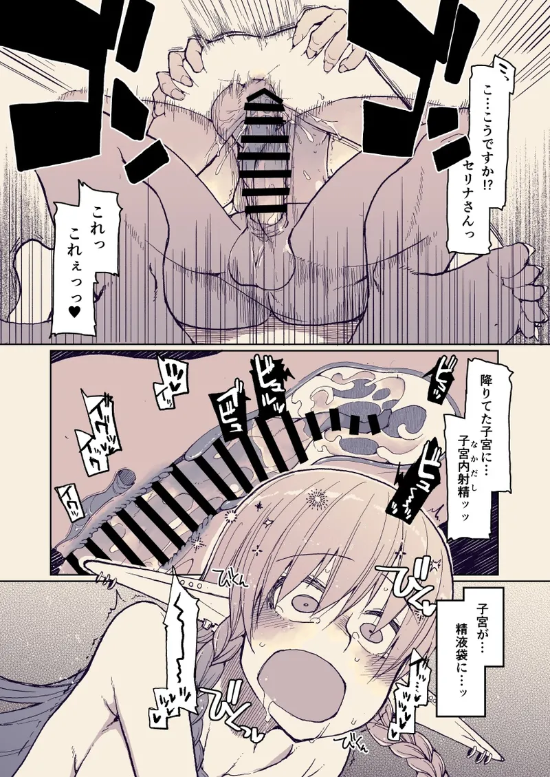 ドスケベエルフの異種姦日記 13 - page14