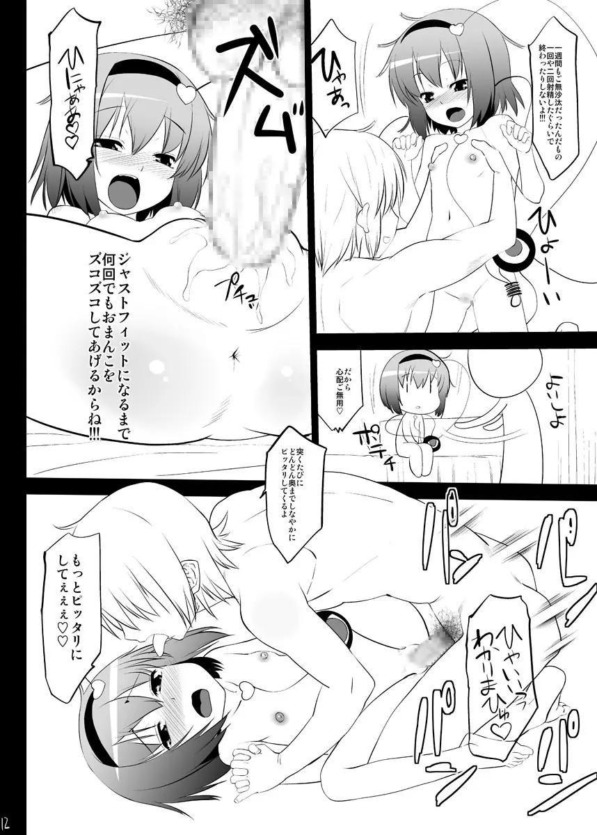 風邪ひきさとりんを只々愛でるだけの本 - page9