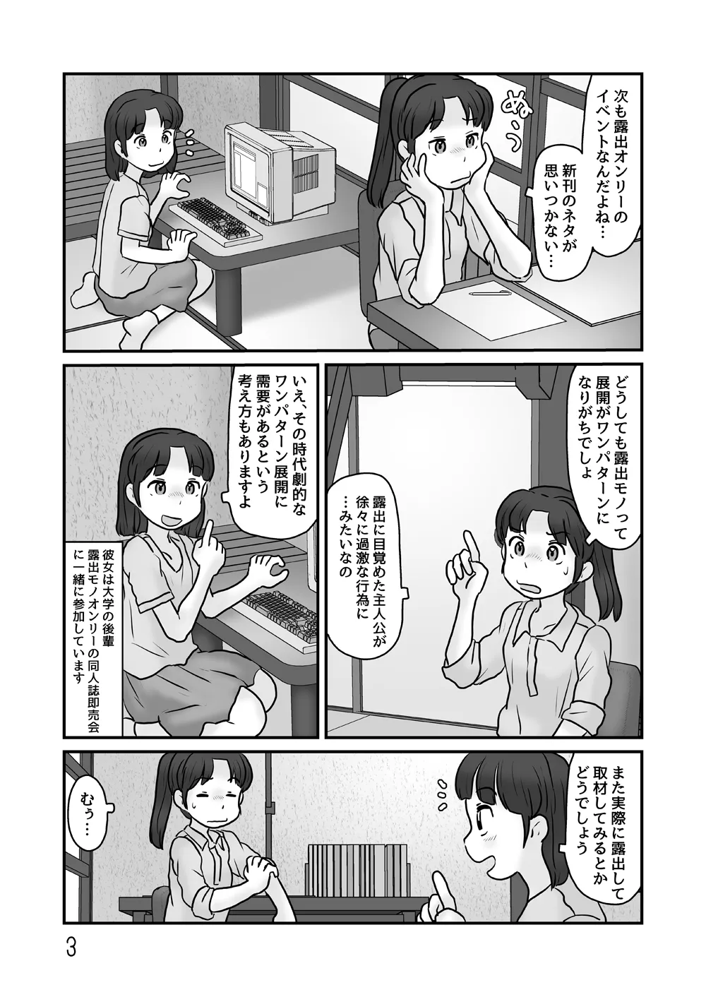全裸で生活してみる - page3