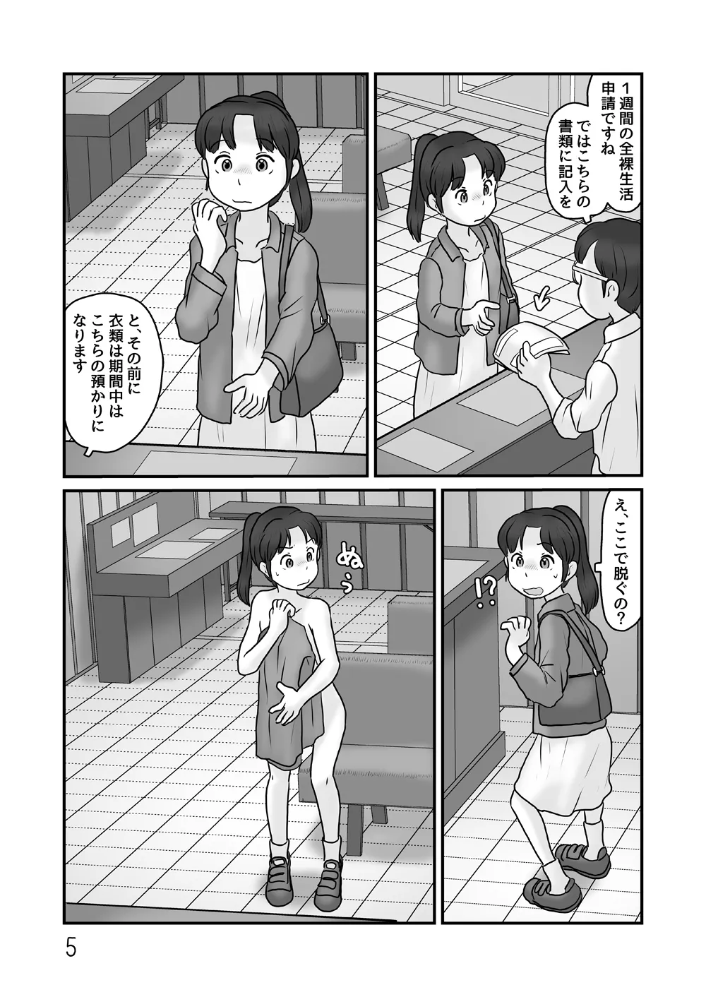 全裸で生活してみる - page5