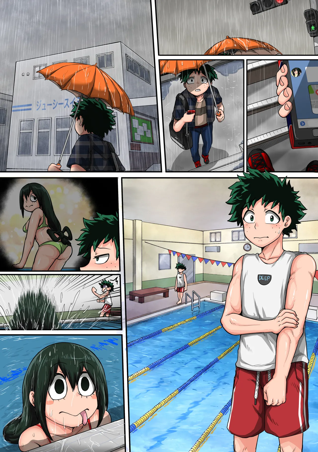 僕のハーレムアカデミア6話「動物的な彼女」 - page135