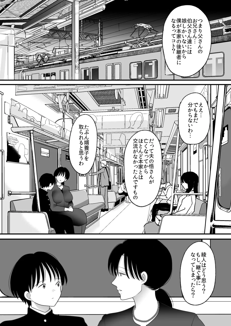僕の母さんが親戚の伯父達に寝取られる - page8
