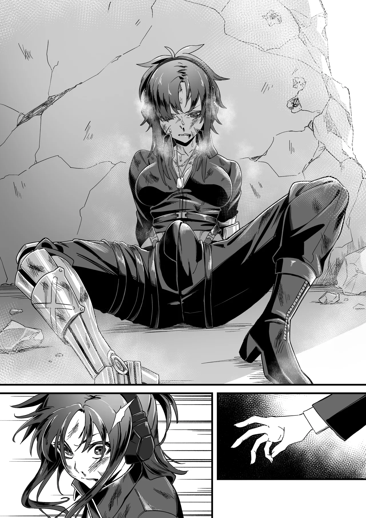 Untitled Angelia × RPK-16 futanari manga [Girls Frontline]