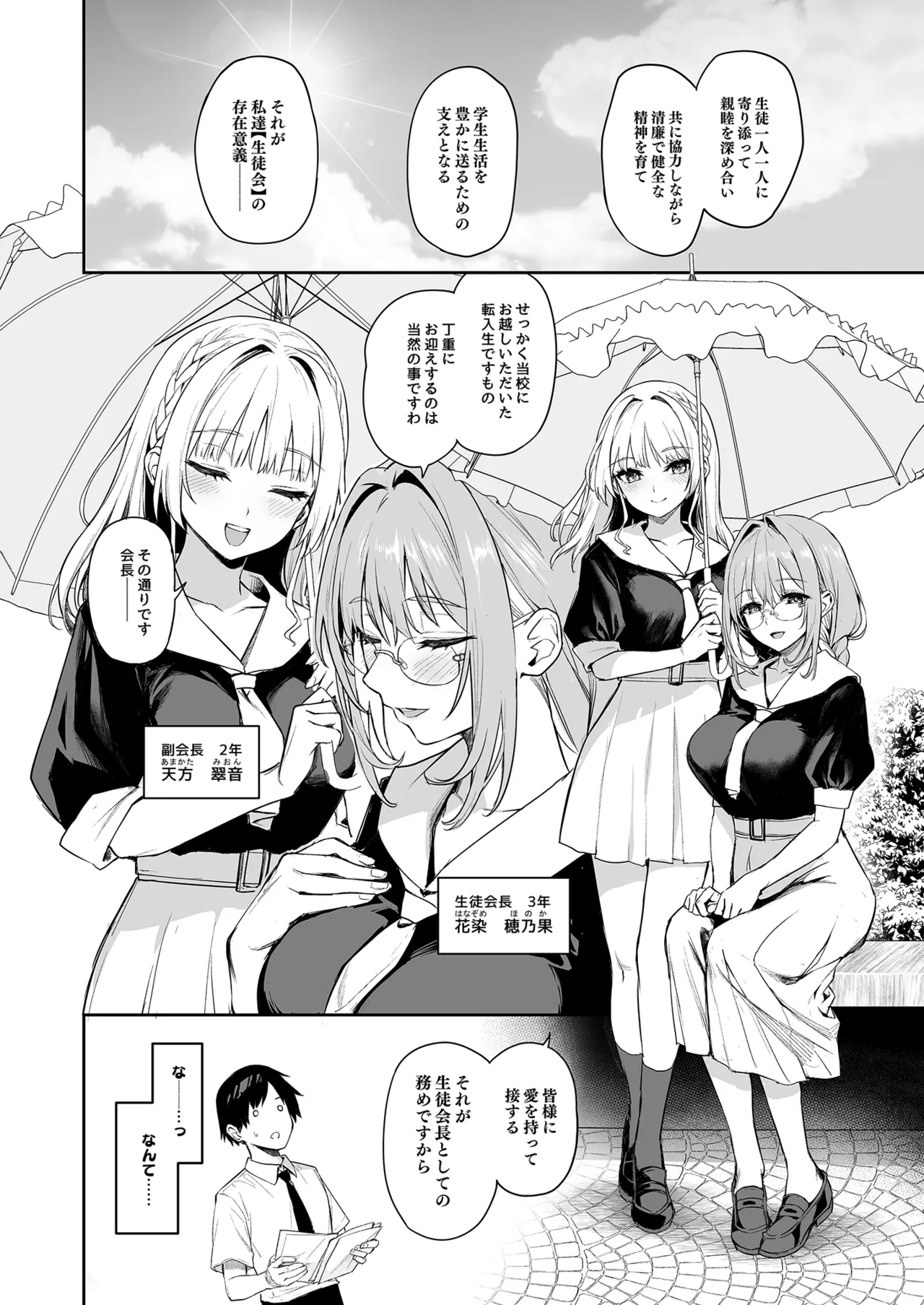 サキュバス性徒会シコシコ執行部 - page3