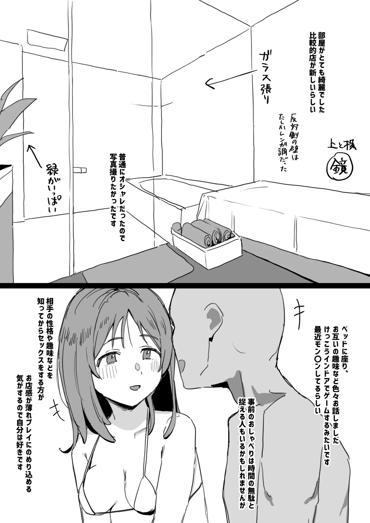 風俗レポ漫画 NS店編① - page3