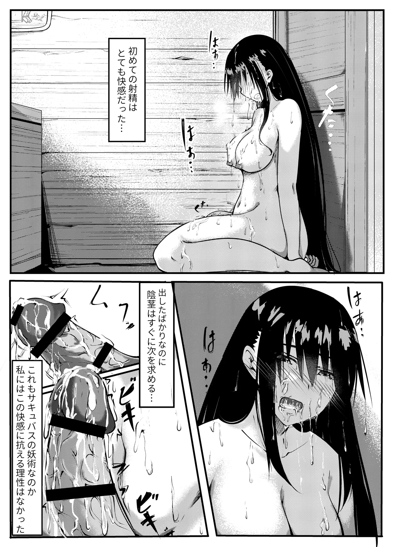 サキュバスに惨敗した女剣士、ふたなりにされる - page26