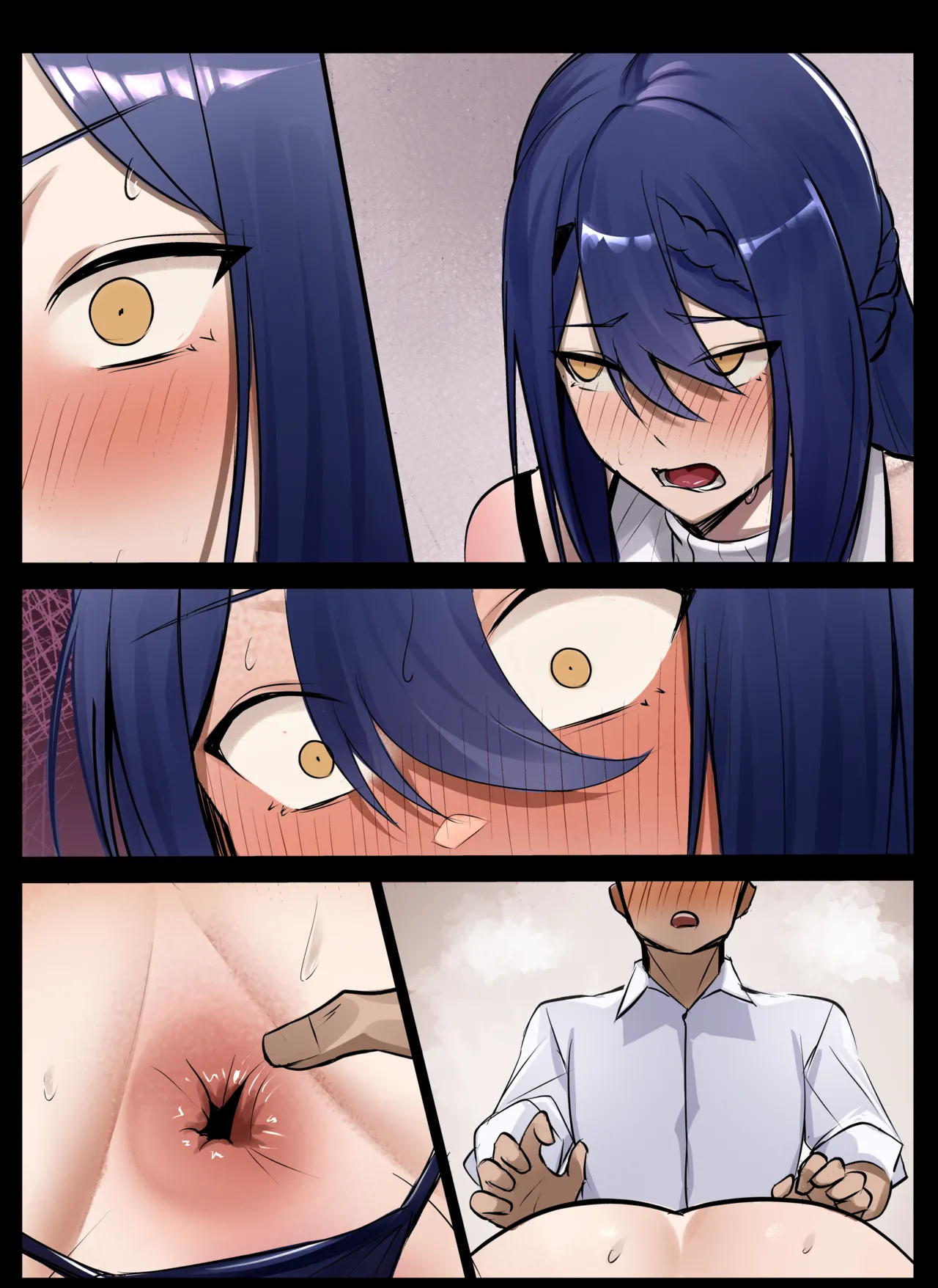 etrさんのケツを好きにする漫画 - page12