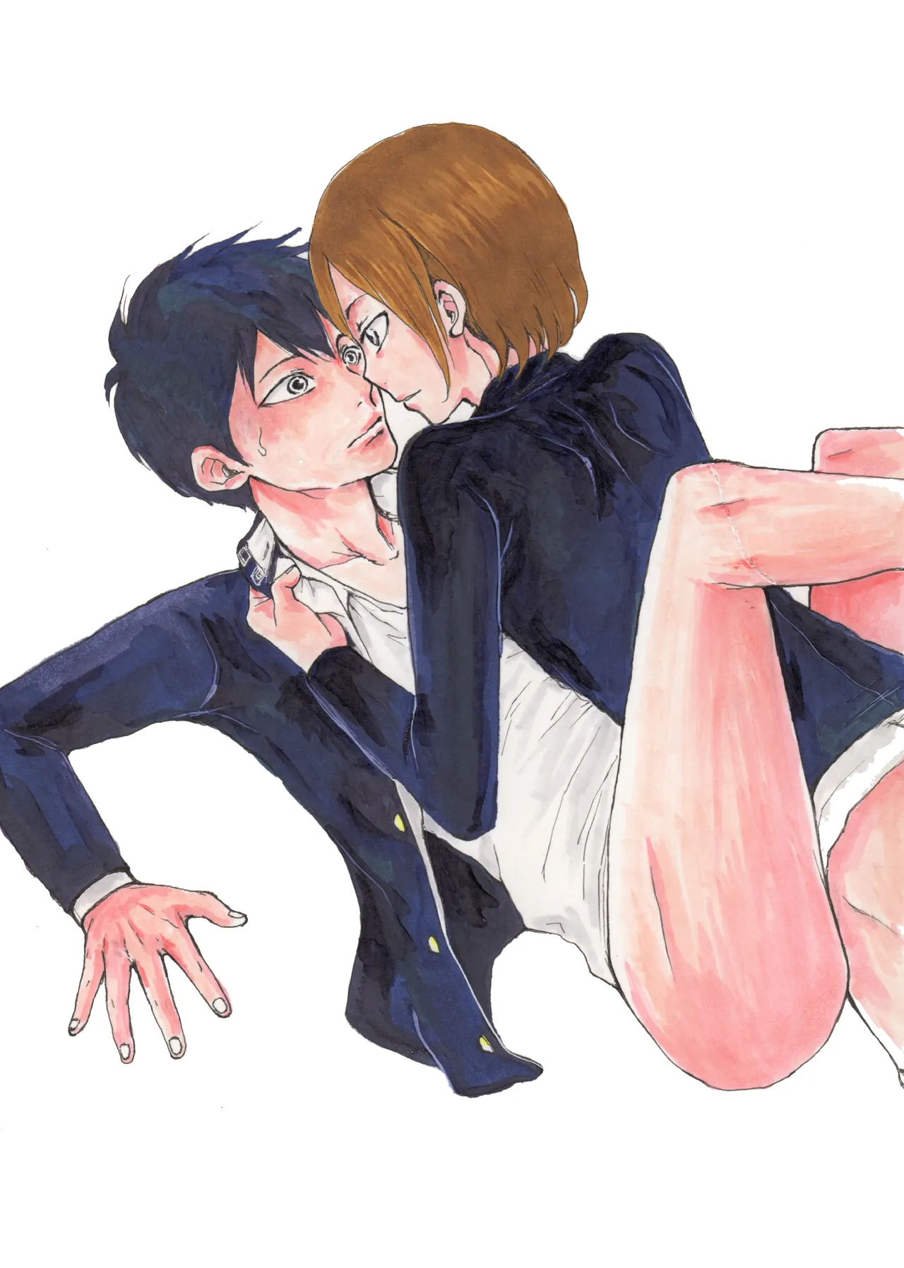 いきがって男友達にちんこしゃぶらせたら 無理矢理尻穴レイプされてギャン泣きした俺 - page27