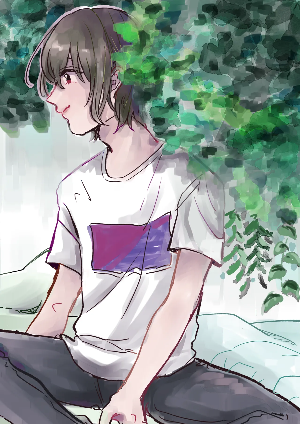 初恋と蔭 - page35