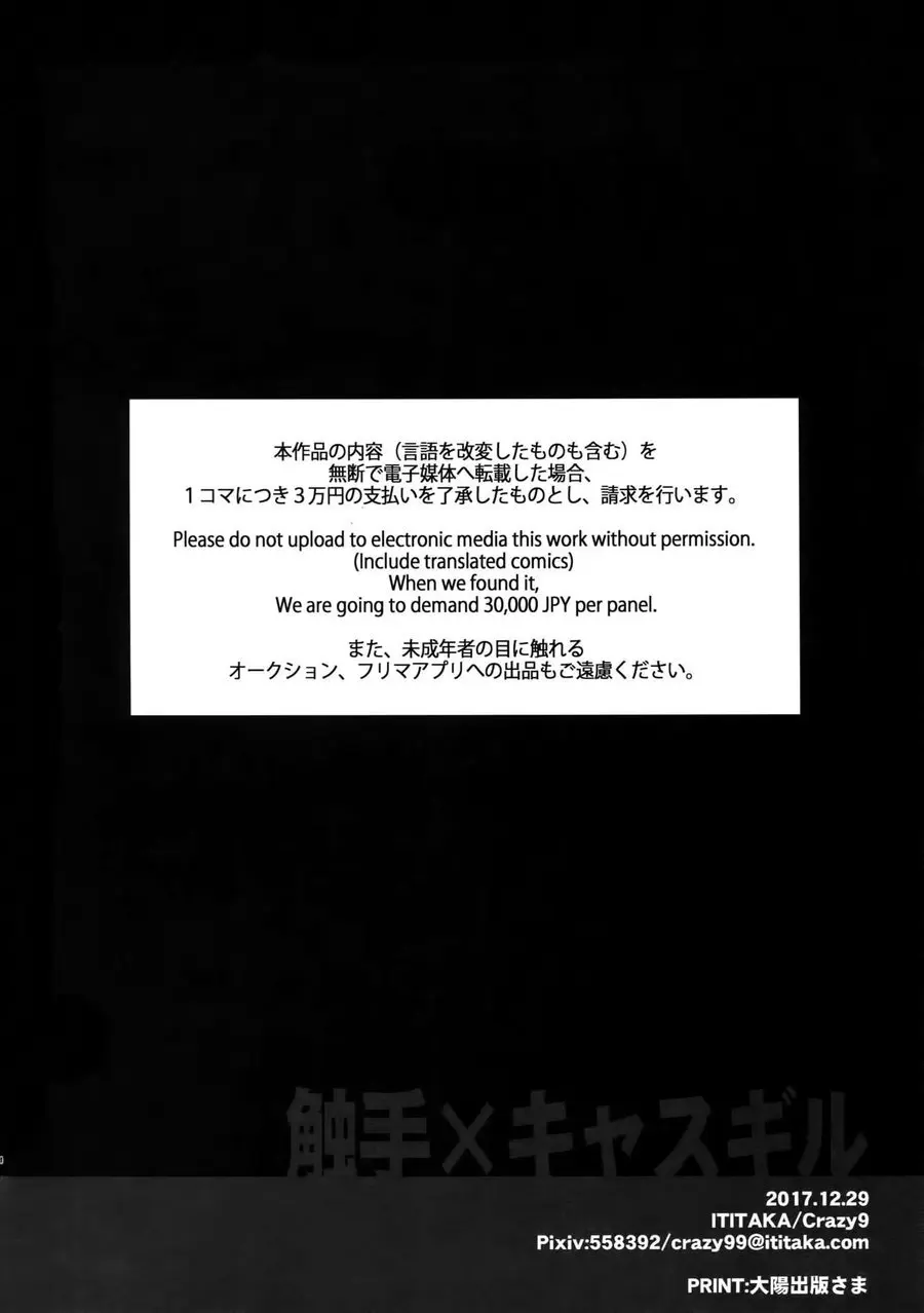 Shokushu × Casgill – Fate/ Grand Order dj [JP] - page28