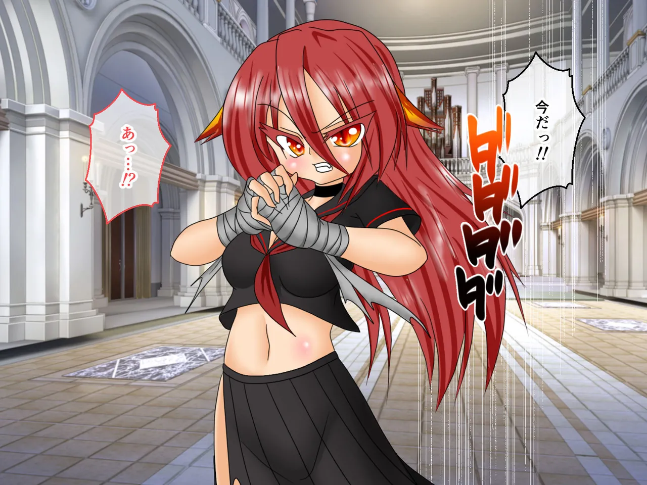 風紀剣士アサギ CGノベル版 前編 ～セクハラ攻撃なんかに屈しない！白濁まみれの大冒険!?～ - page77