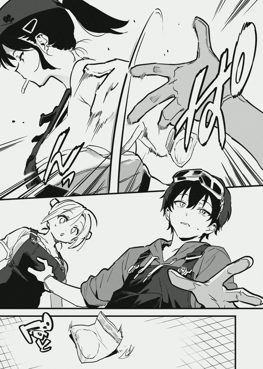 新入りと先輩・・・！ - page10