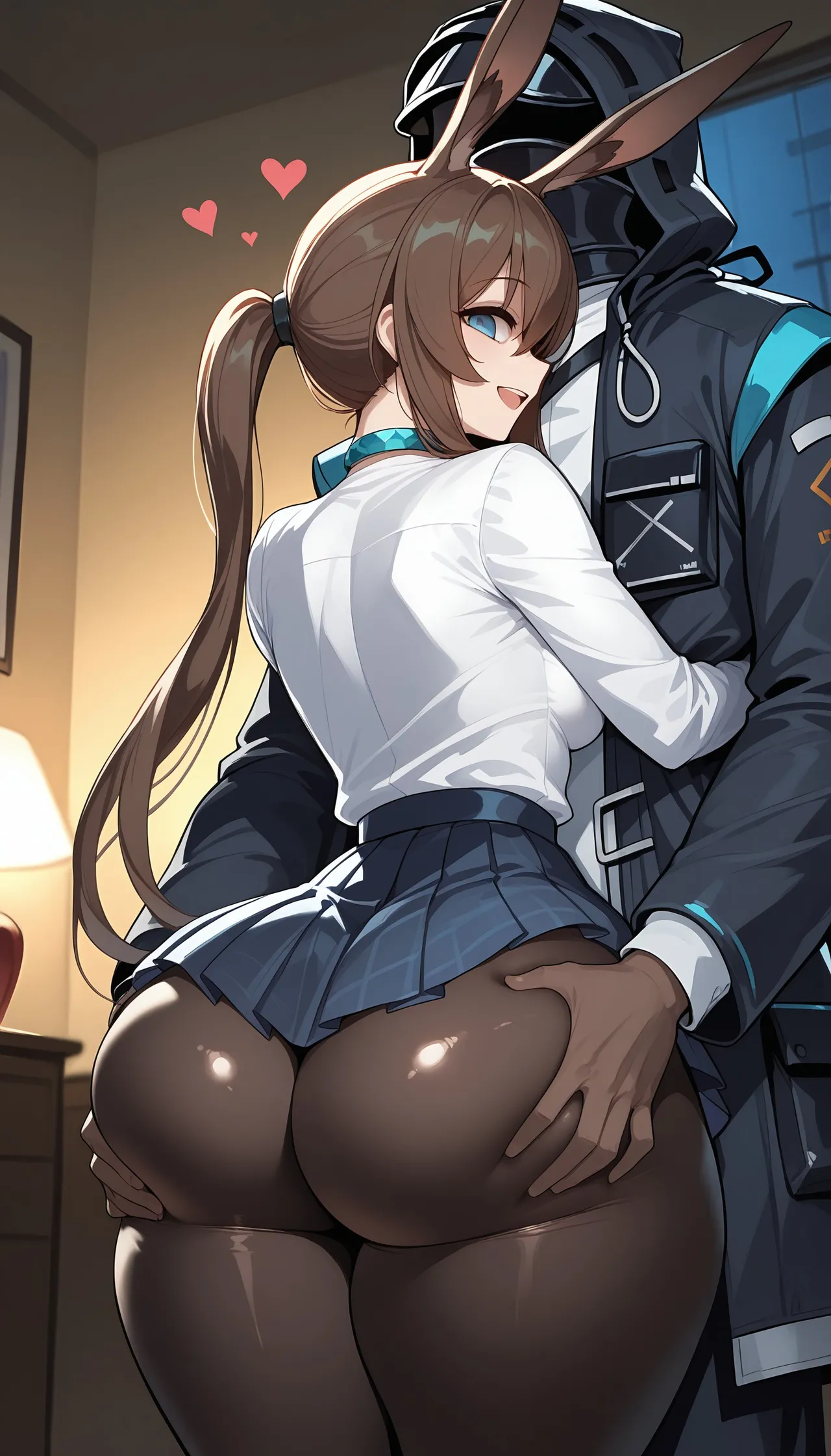 Arknight BBC Amiya and Absinthe rahmat ai generated - page4