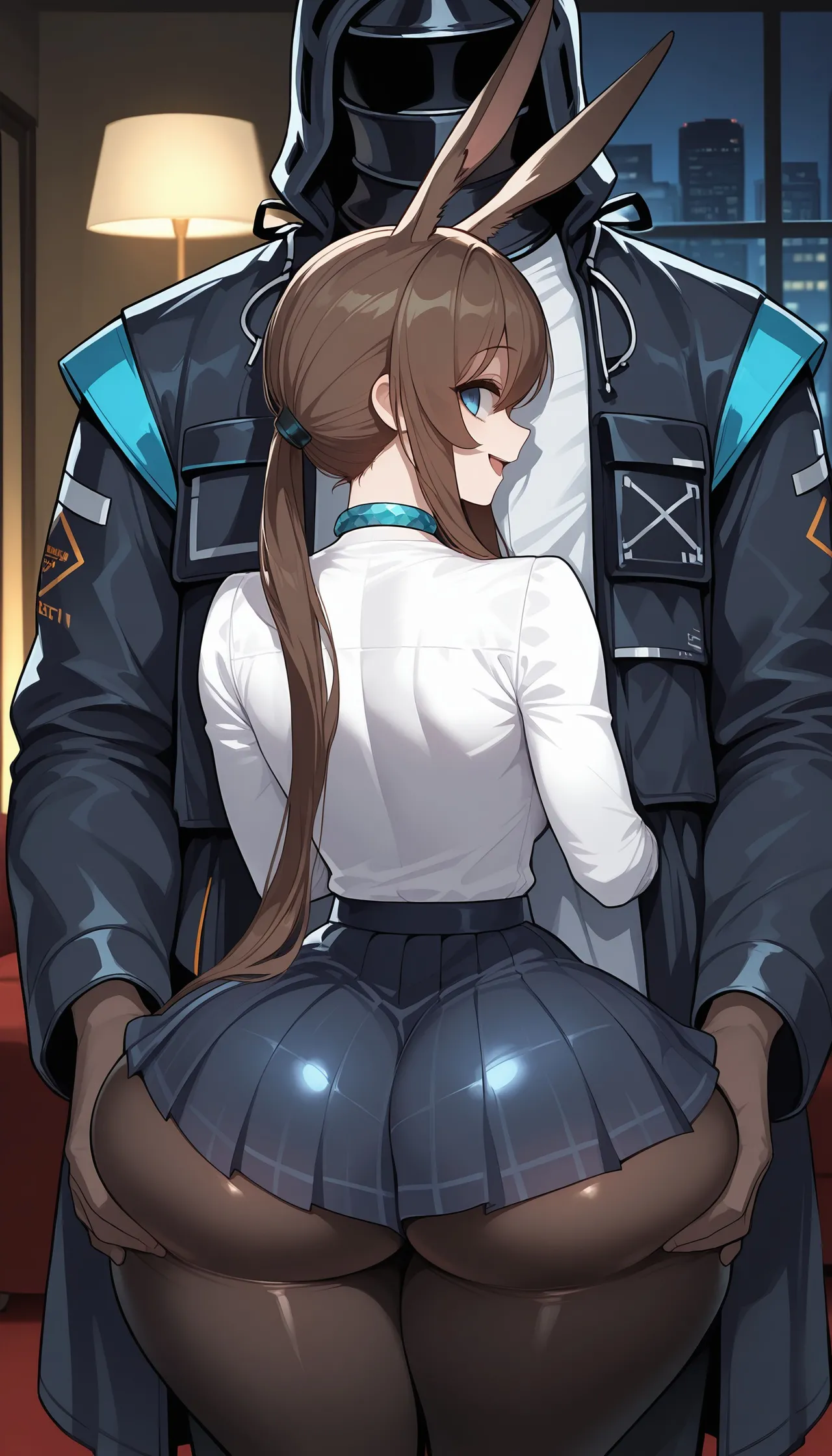 Arknight BBC Amiya and Absinthe rahmat ai generated - page5