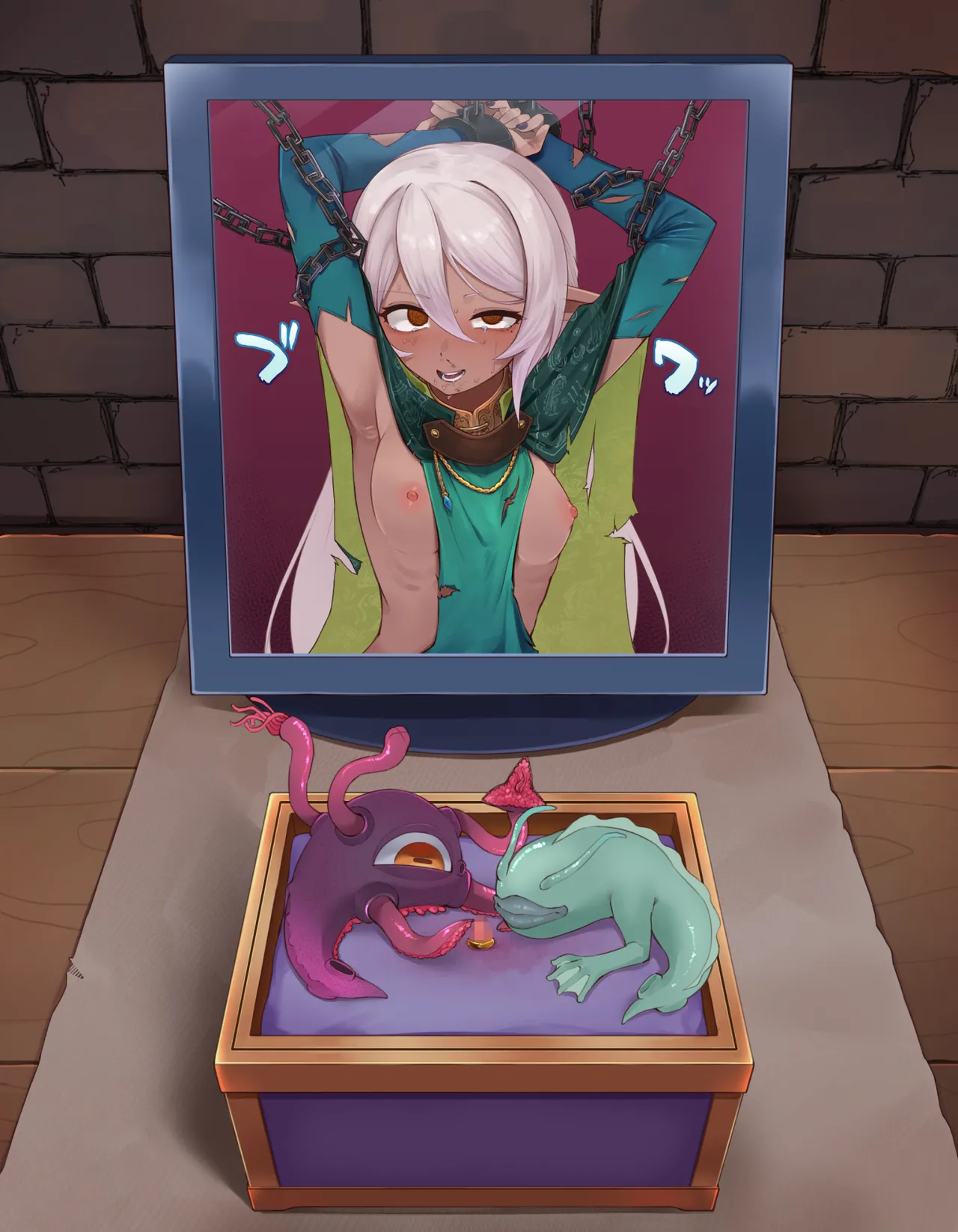 クリボックス快楽○問 ～魔王の手下は快楽に堕ちる～ - page86