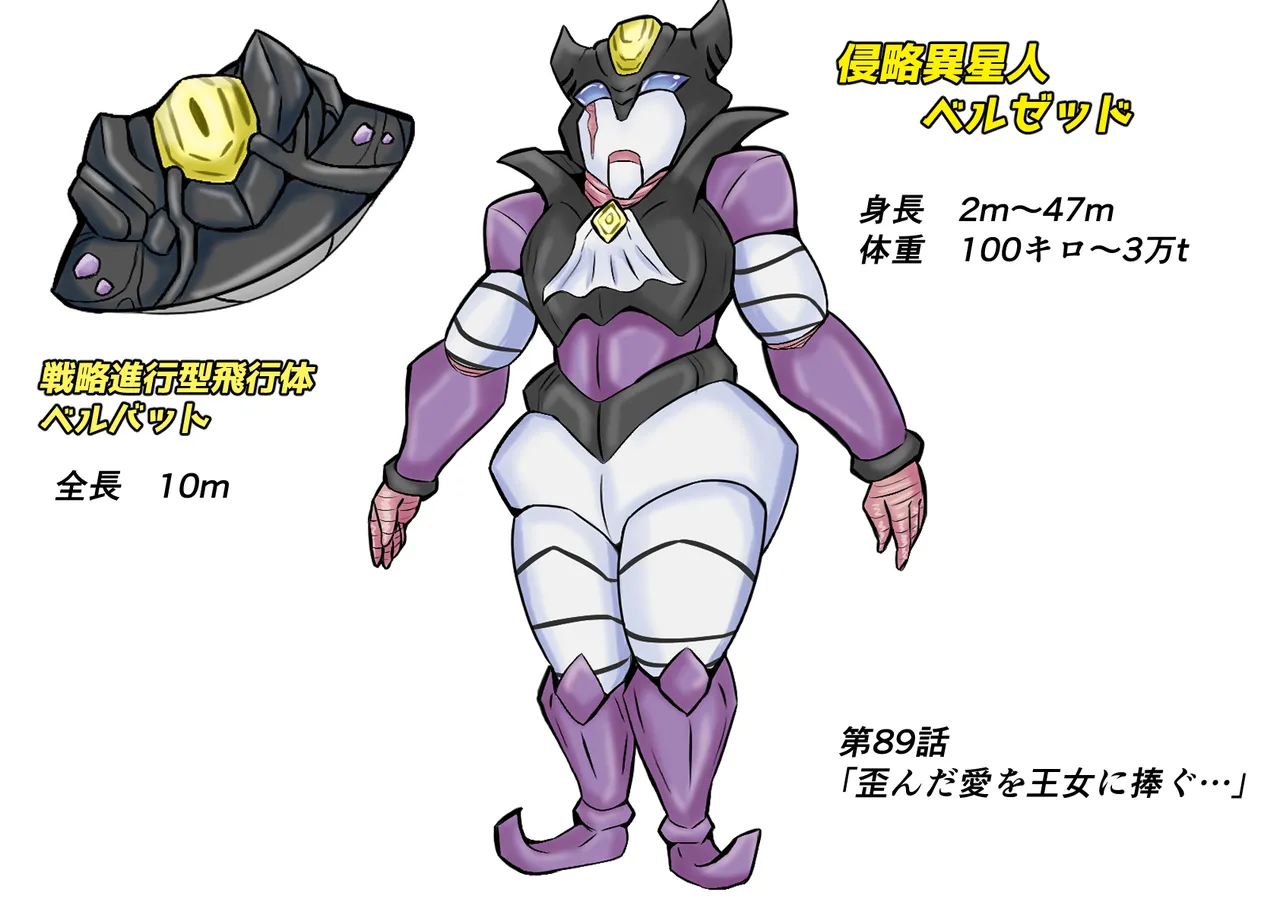 【缶ズメ工場 】巨大ヒロイン敗北 怪獣&異星人図鑑2 - page38