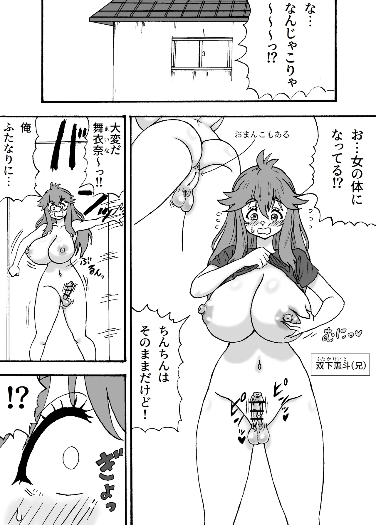 ふたなり化兄妹 - page2