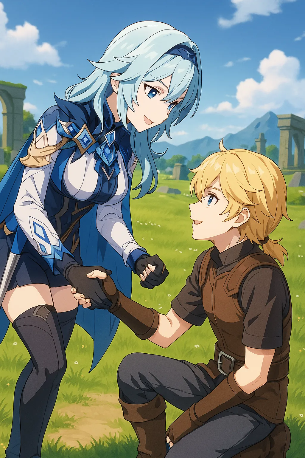 原神世界大战 [AI Generated] - page35