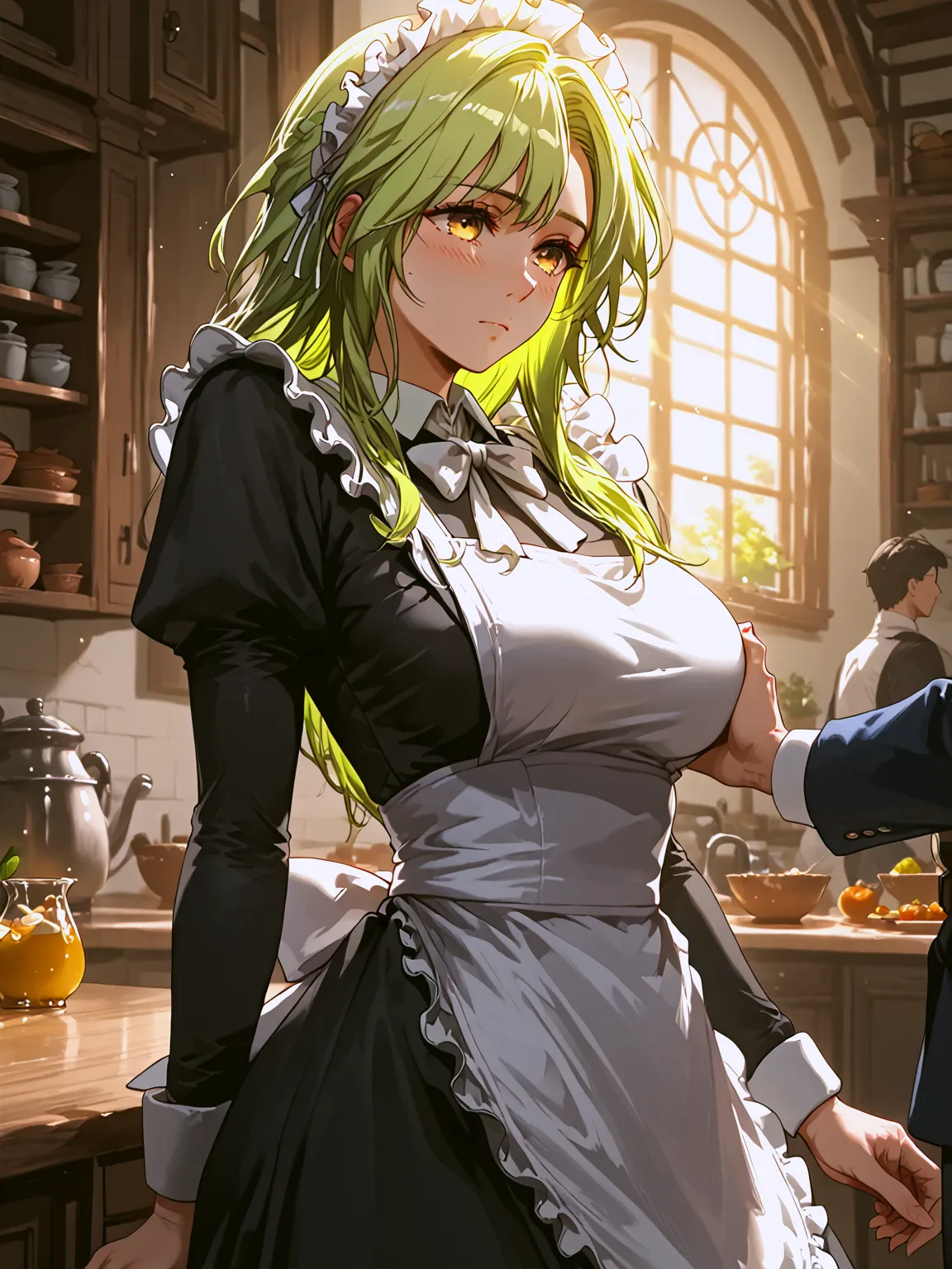 Djitri De Lovilia From Terminally Ill Genius Dark Knight. Manhwa/webtoon ai generated - page14