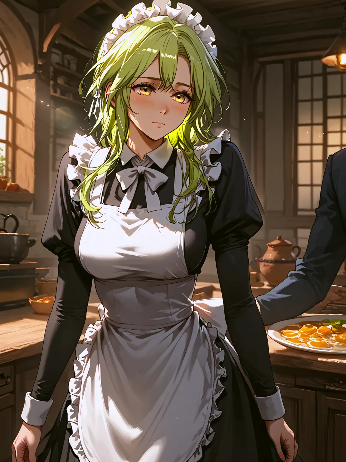 Djitri De Lovilia From Terminally Ill Genius Dark Knight. Manhwa/webtoon ai generated - page15