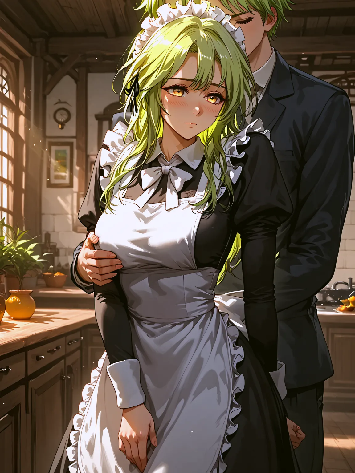 Djitri De Lovilia From Terminally Ill Genius Dark Knight. Manhwa/webtoon ai generated - page17