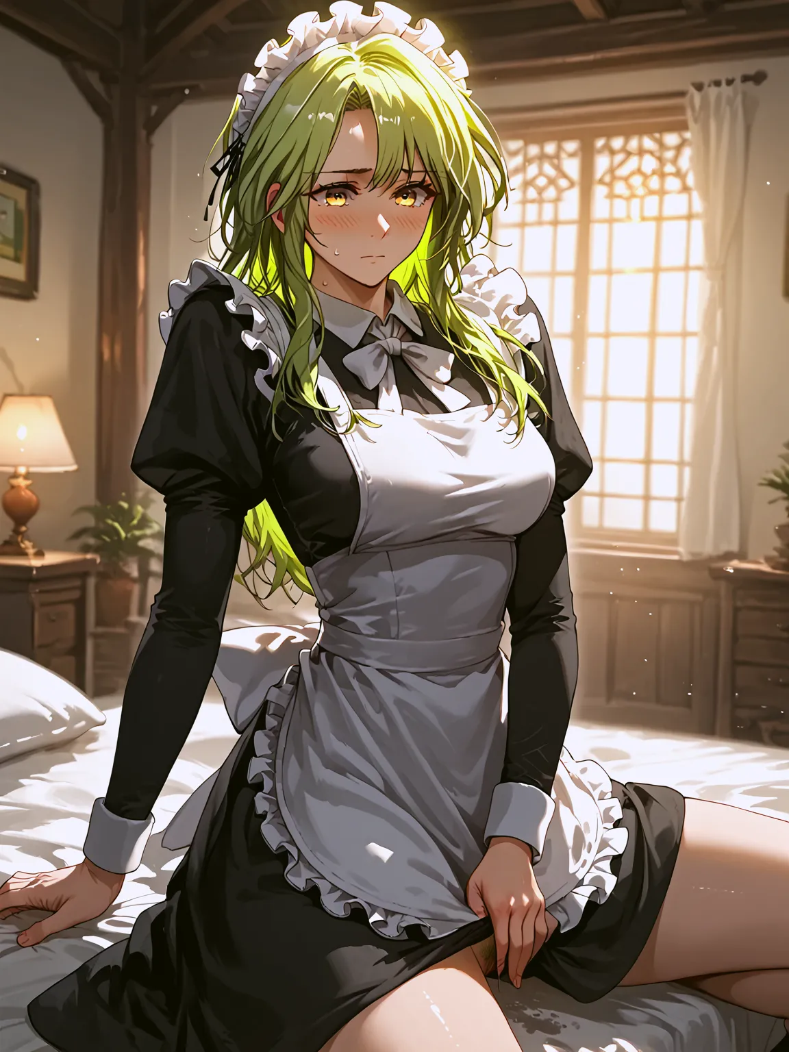 Djitri De Lovilia From Terminally Ill Genius Dark Knight. Manhwa/webtoon ai generated - page22