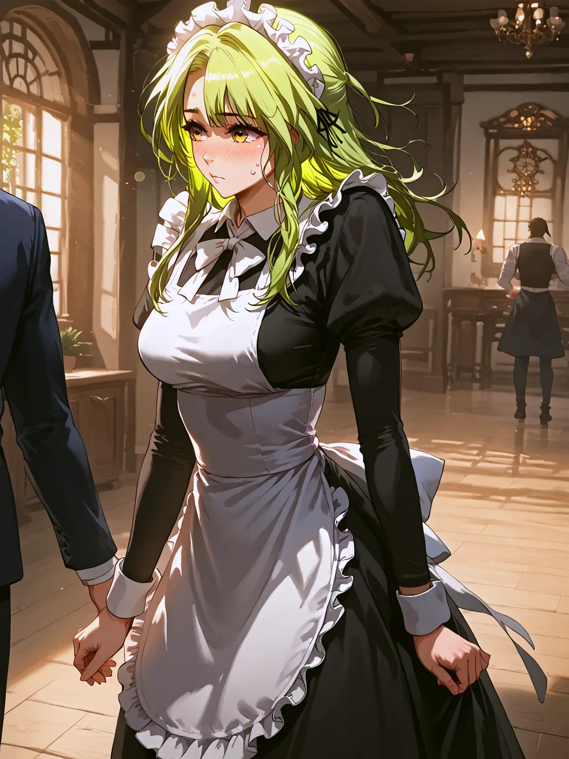 Djitri De Lovilia From Terminally Ill Genius Dark Knight. Manhwa/webtoon ai generated - page31