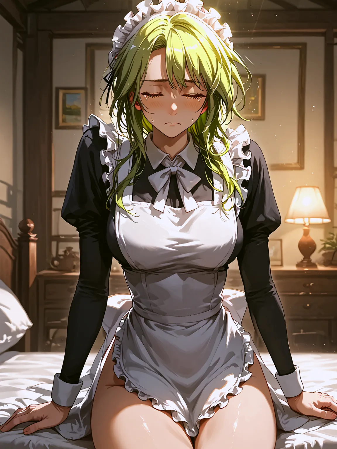 Djitri De Lovilia From Terminally Ill Genius Dark Knight. Manhwa/webtoon ai generated - page34