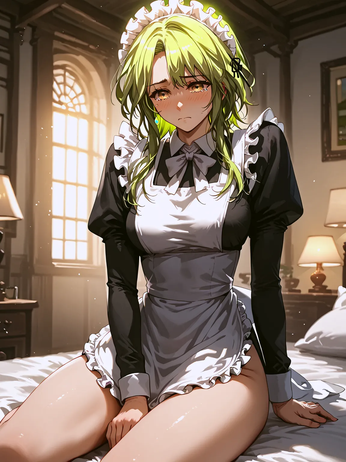 Djitri De Lovilia From Terminally Ill Genius Dark Knight. Manhwa/webtoon ai generated - page37