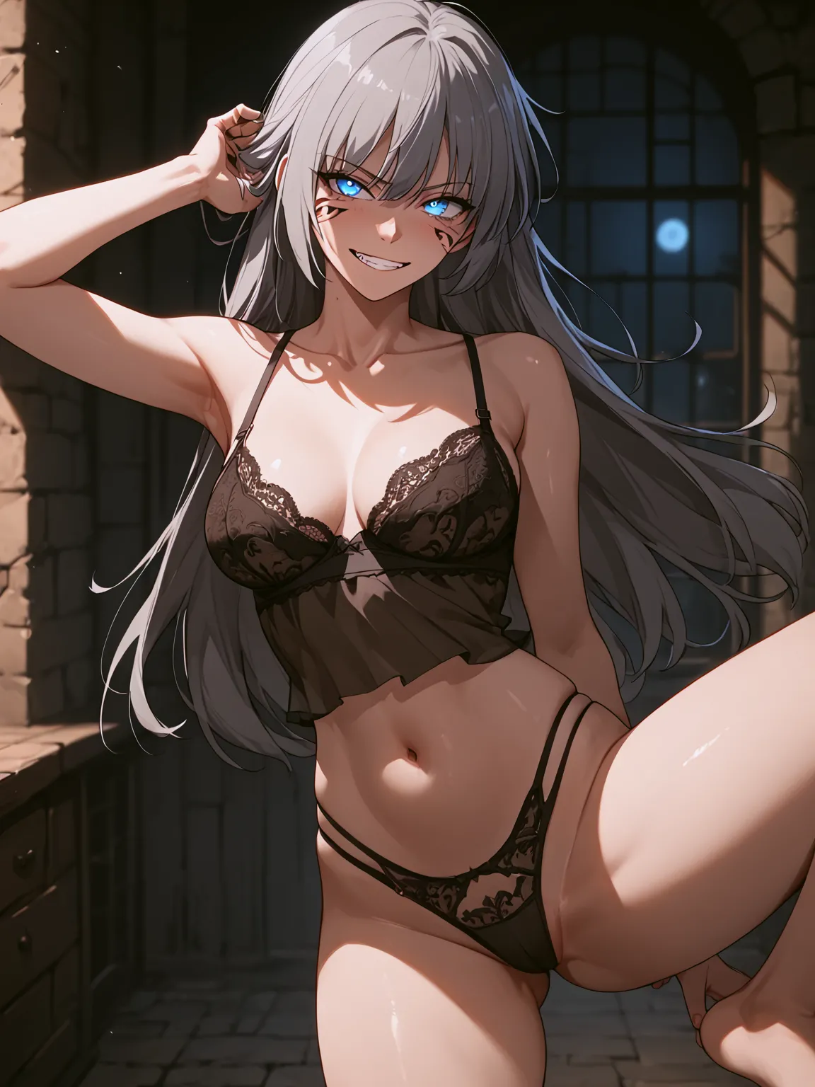 Teresa Du Laurentia from Solo Max Level Newbie  Manhwa  Webtoon la creatura ai generated - page8