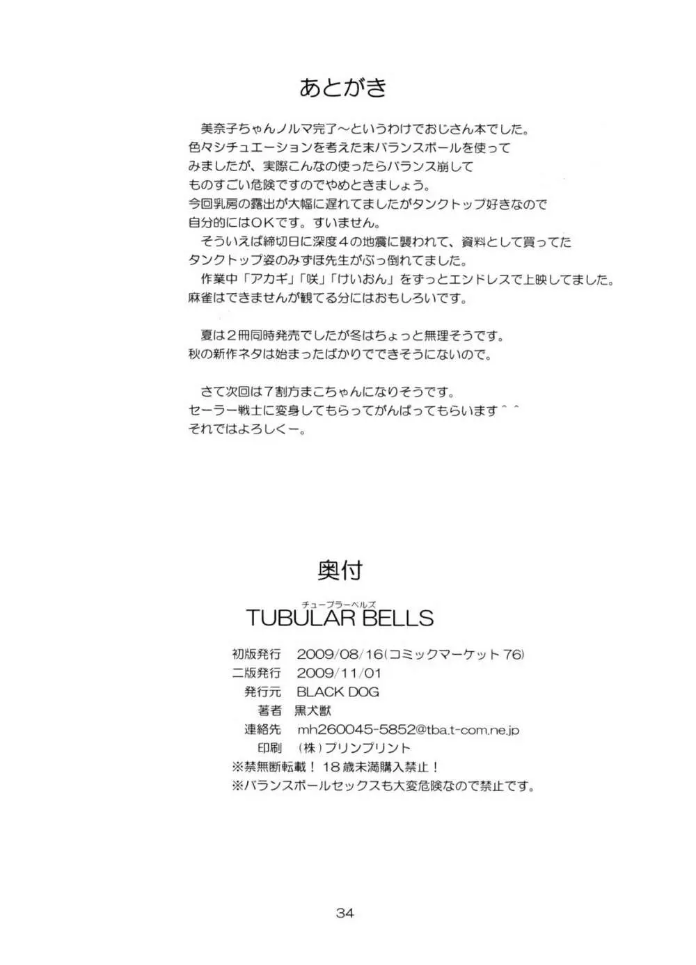 TUBULAR BELLS チューブラーベルズ - page33