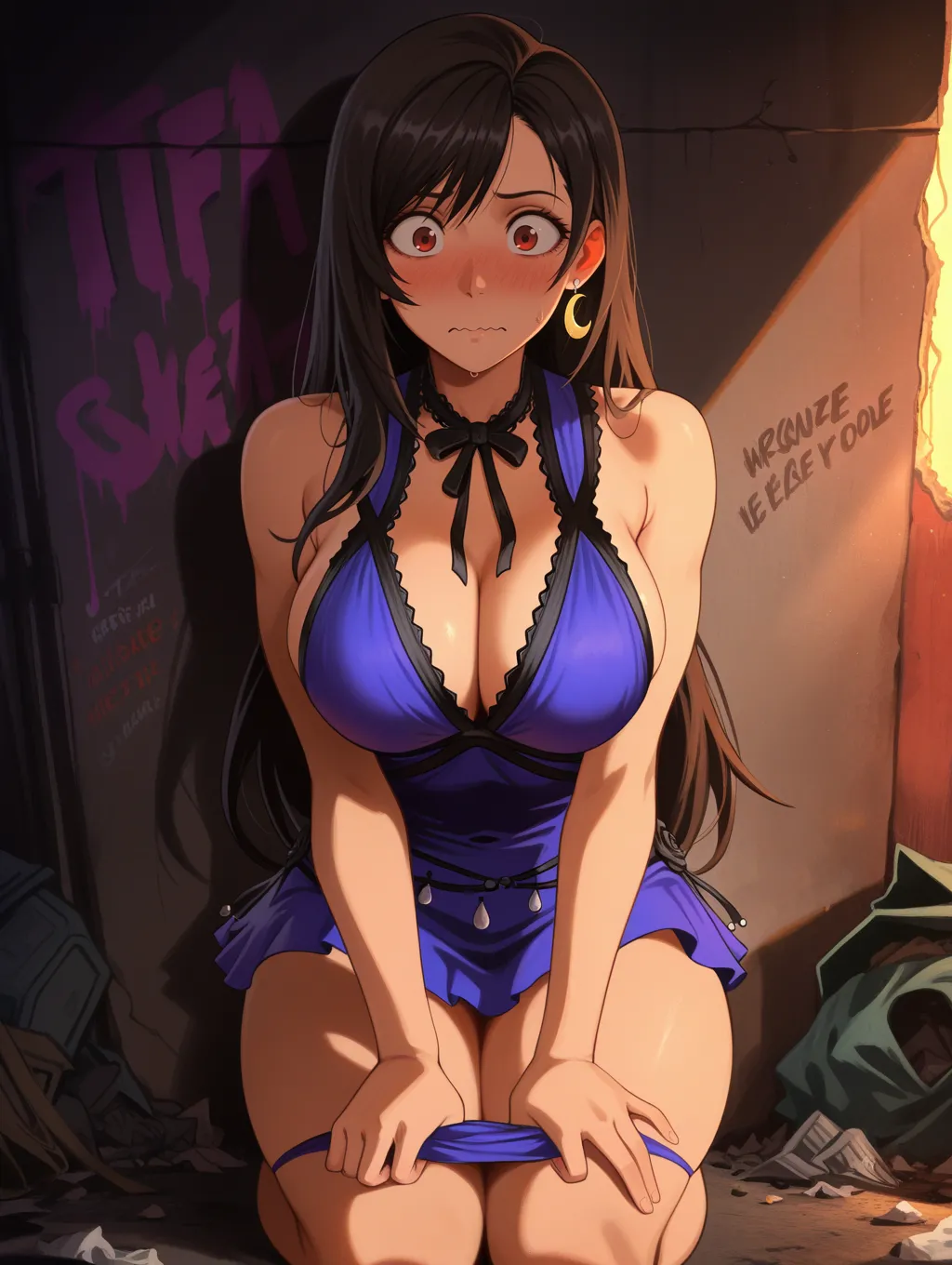 Tifa Lockhart | Final Fantasy waifuinvoker ai generated - page14