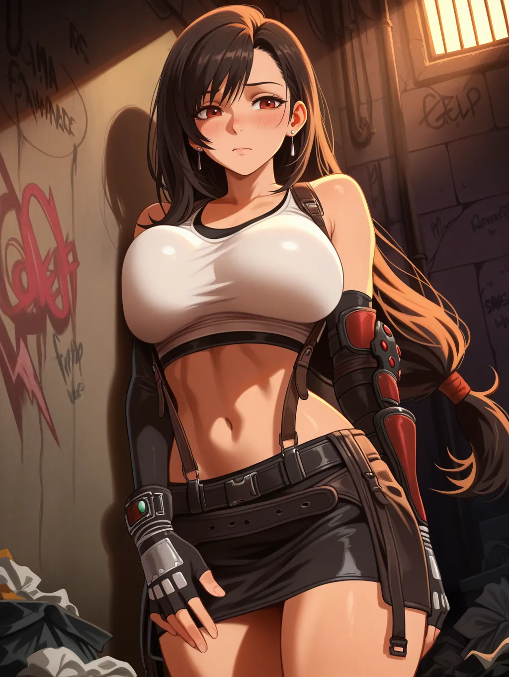 Tifa Lockhart | Final Fantasy waifuinvoker ai generated - page68