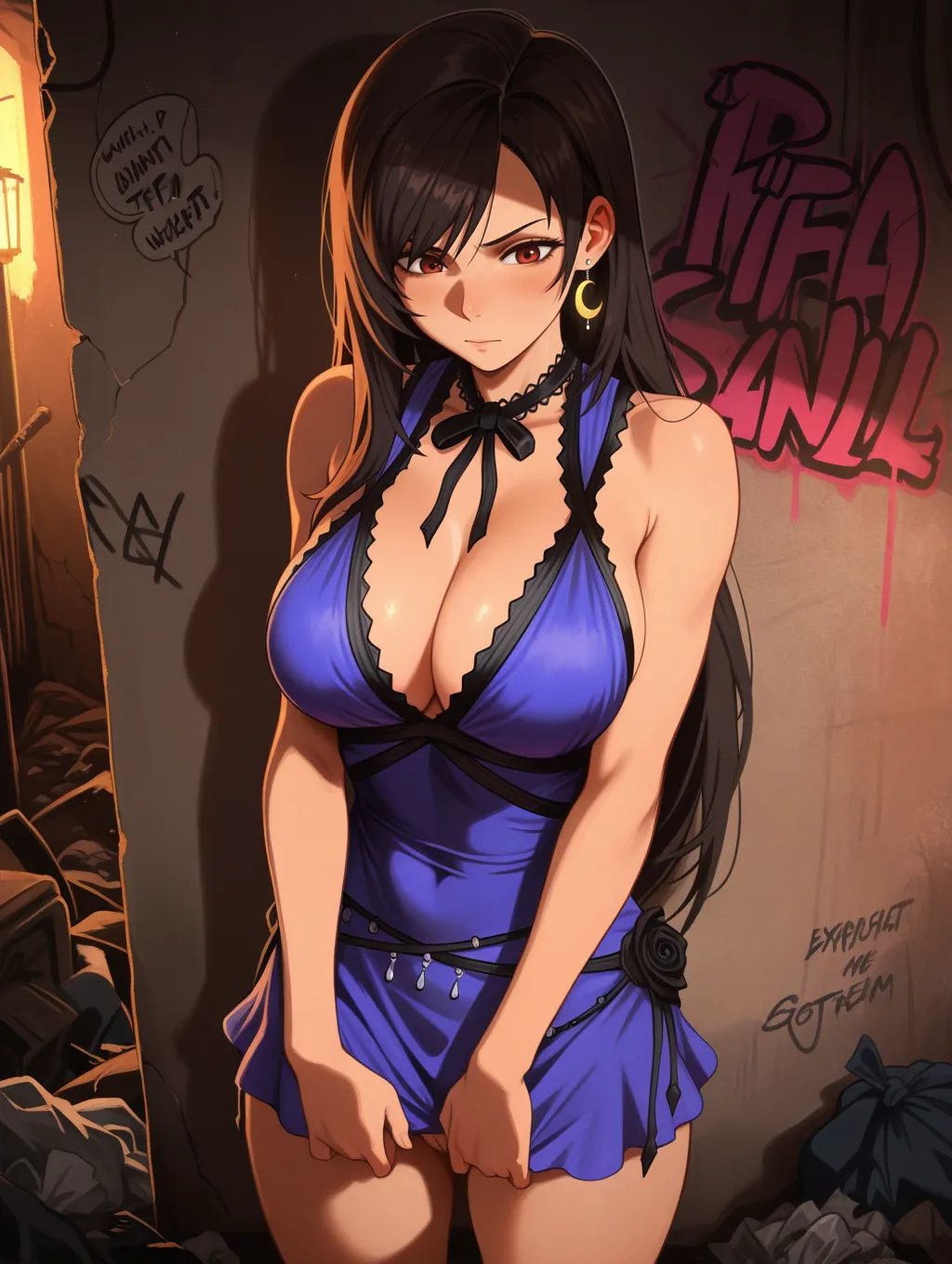 Tifa Lockhart | Final Fantasy waifuinvoker ai generated - page7