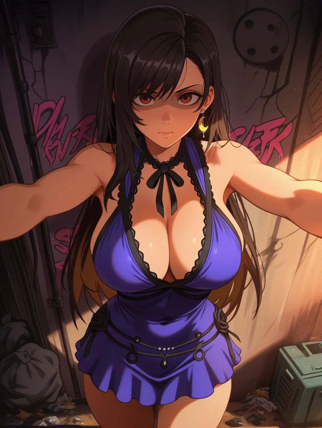 Tifa Lockhart | Final Fantasy waifuinvoker ai generated - page9