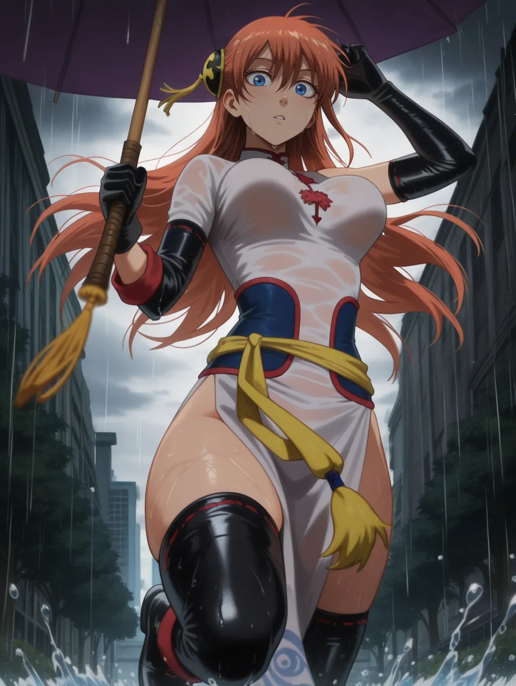 Kagura | Gintama 🌧️🌂 waifuinvoker ai generated - page67