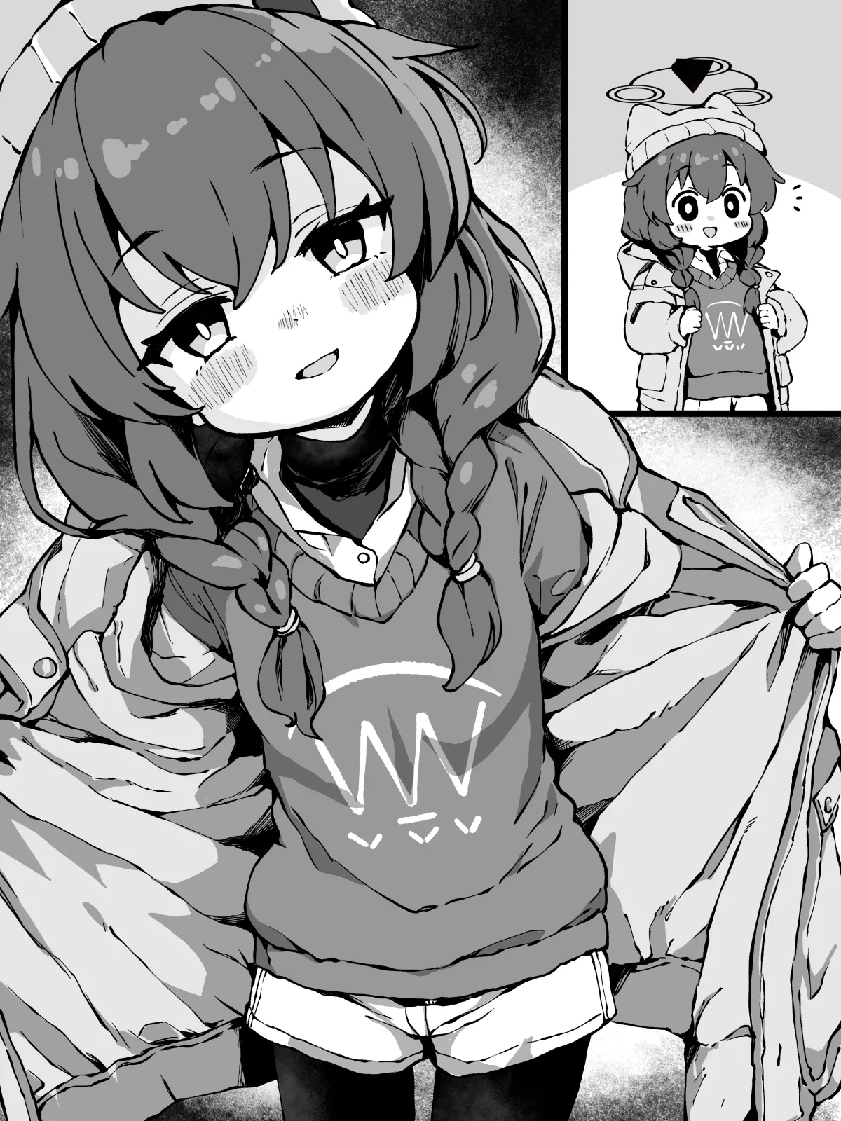 寒いからマキちゃん（キャンプ）に温めて貰う漫画 - page6