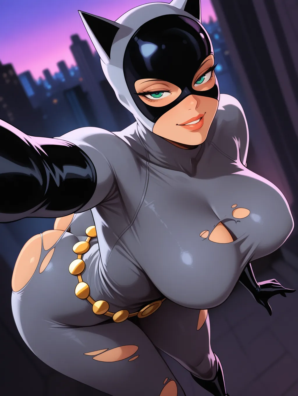 Catwoman | Batman: The Animated Series 😻 waifuinvoker ai generated - page11