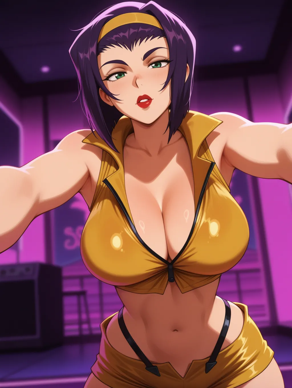 Faye Valentine | Cowboy Bebop 🍸🪩 waifuinvoker ai generated - page2