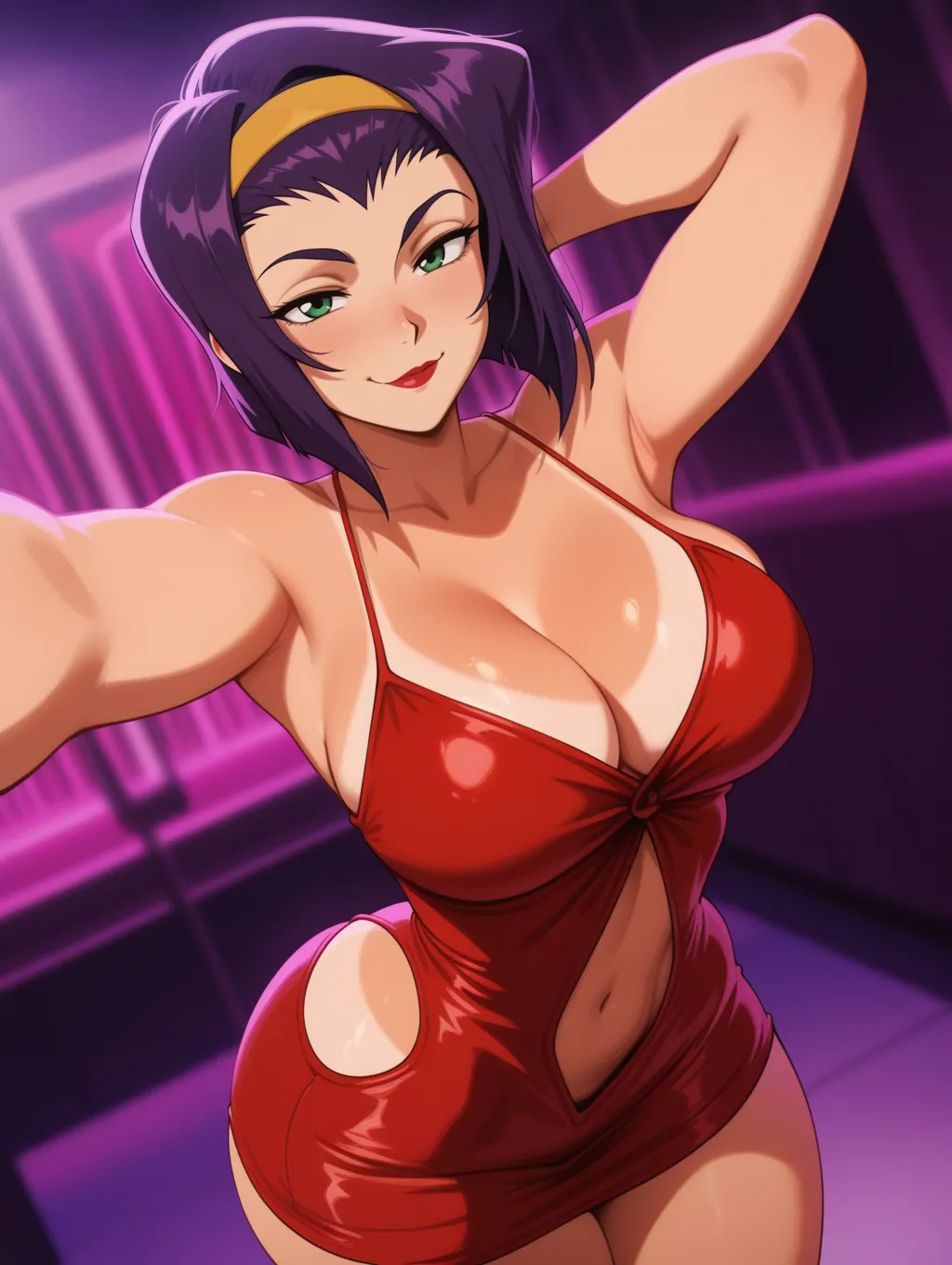 Faye Valentine | Cowboy Bebop 🍸🪩 waifuinvoker ai generated - page7