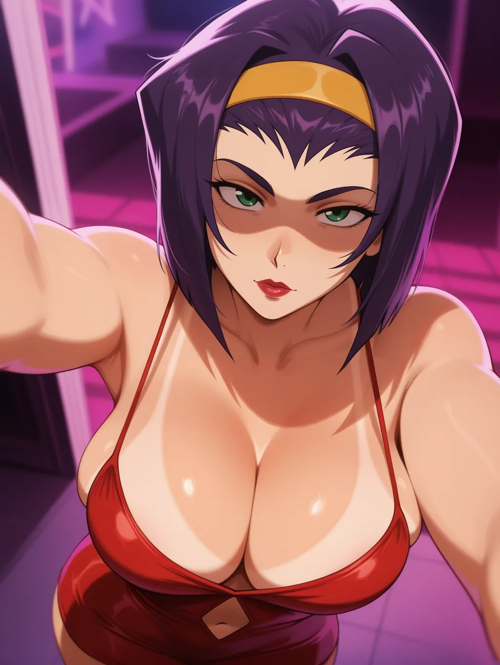 Faye Valentine | Cowboy Bebop 🍸🪩 waifuinvoker ai generated - page8