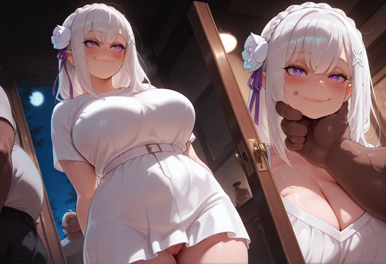 EMILIA - RE:ZERO - 110+ IMAGES kranken ai generated - page109