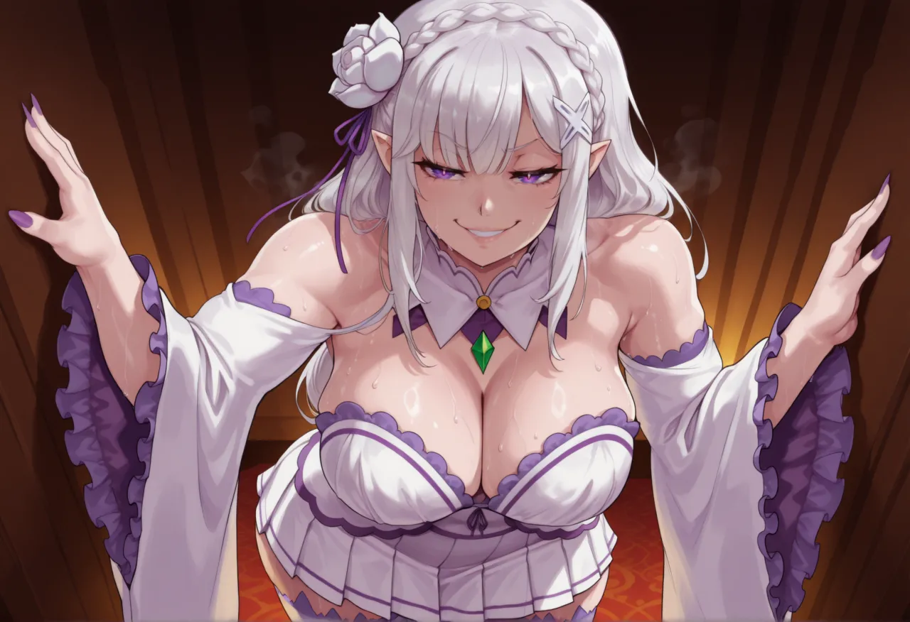 EMILIA - RE:ZERO - 110+ IMAGES kranken ai generated - page3