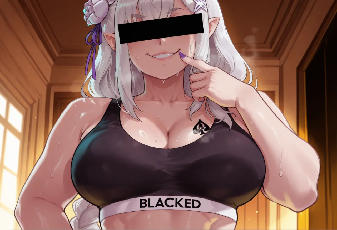 EMILIA - RE:ZERO - 110+ IMAGES kranken ai generated - page5