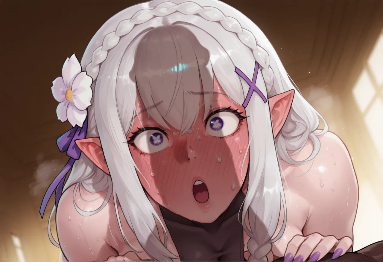 EMILIA - RE:ZERO - 110+ IMAGES kranken ai generated - page67