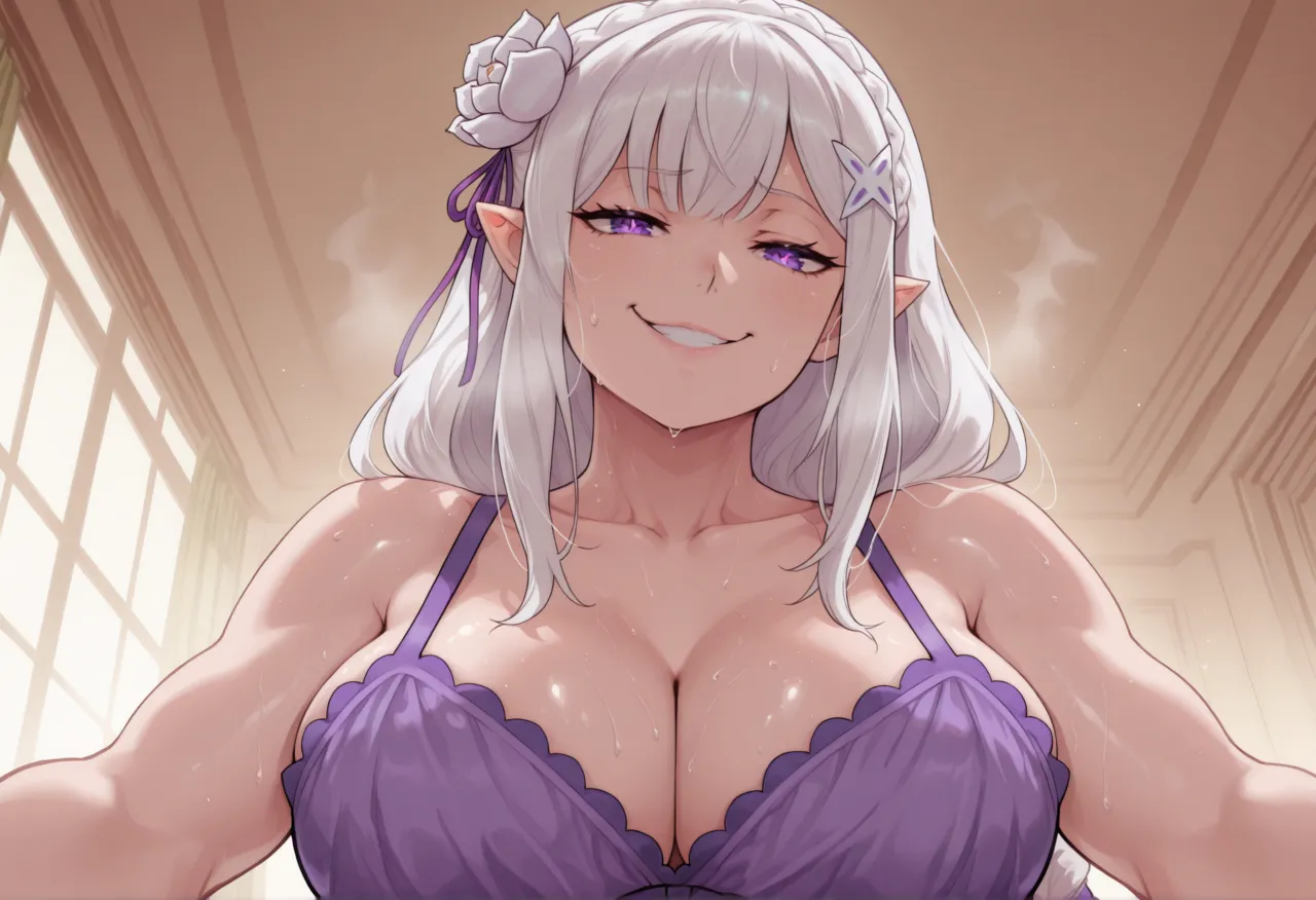 EMILIA - RE:ZERO - 110+ IMAGES kranken ai generated - page77