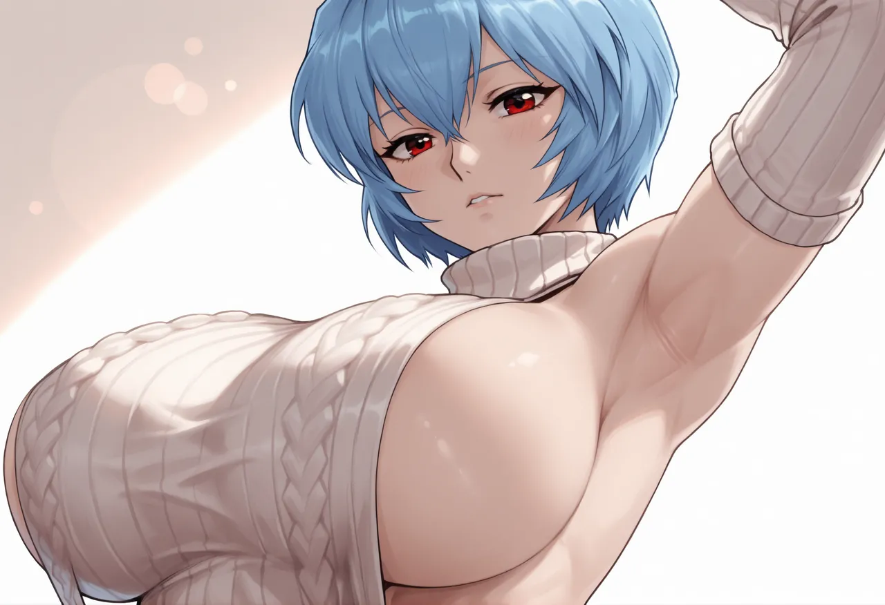 REI AYANAMI - EVANGELION - 140+ IMAGES kranken ai generated - page122